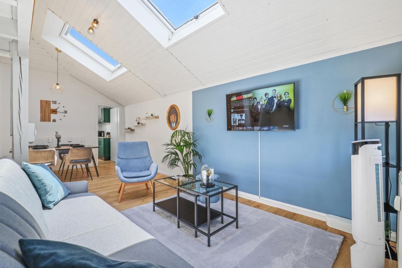 Apart21 - Blue - Maisonette - Netflix - Parking - Near Audi